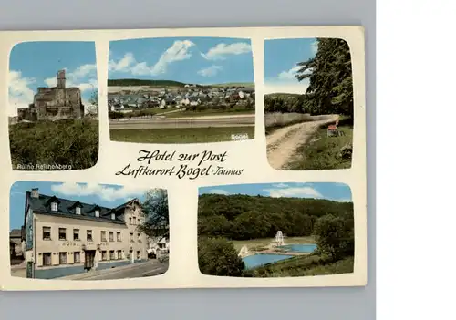 Bogel Hotel zur Post  / Bogel /Rhein-Lahn-Kreis LKR