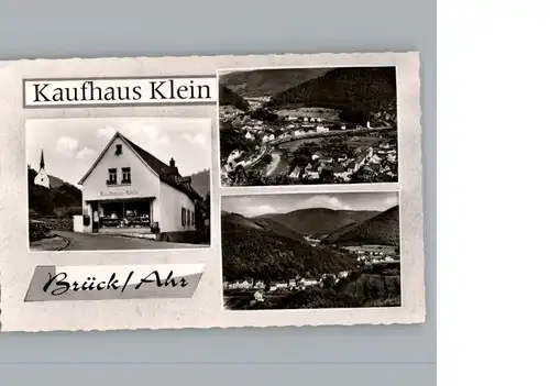 Brueck Ahr Kaufhaus Klein  / Ahrbrueck /Ahrweiler LKR