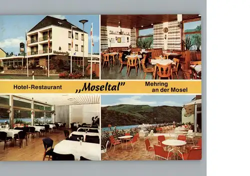 Mehring Mosel Hotel Restaurant Moseltal  / Mehring /Trier-Saarburg LKR