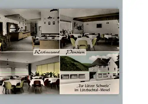 Luetz Restaurant, Pension Zur Luetzer Schweiz / Luetz /Cochem-Zell LKR
