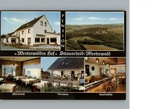 Strauscheid Pension Westerwaelder Hof / Neustadt (Wied) /Neuwied LKR