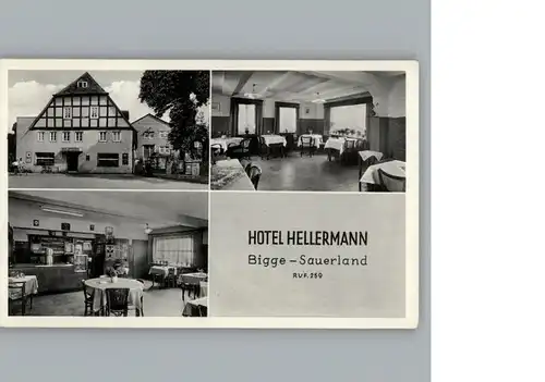 Bigge Hotel Hellermann / Olsberg /Hochsauerlandkreis LKR
