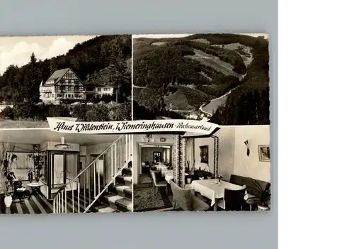 Wiemeringhausen Hotel, Restaurant Haus Wildenstein / Olsberg /Hochsauerlandkreis LKR