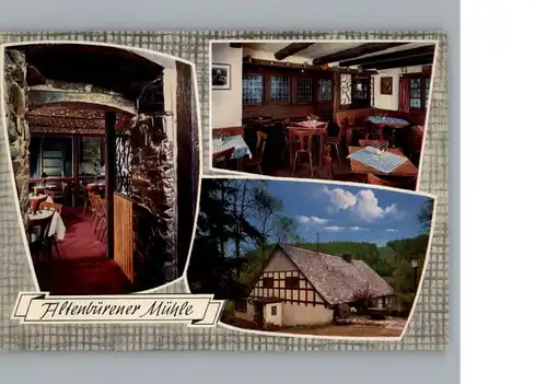 Altenbueren Gasthaus Altenbuerener Muehle / Brilon /Hochsauerlandkreis LKR