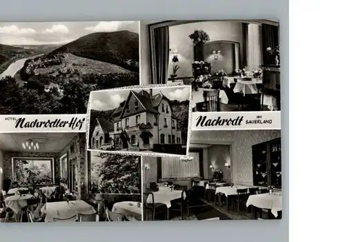 Nachrodt-Wiblingwerde Hotel Nachrodter Hof / Nachrodt-Wiblingwerde /Maerkischer Kreis LKR