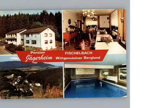 Fischelbach Pension Jaegerheim / Bad Laasphe /Siegen-Wittgenstein LKR