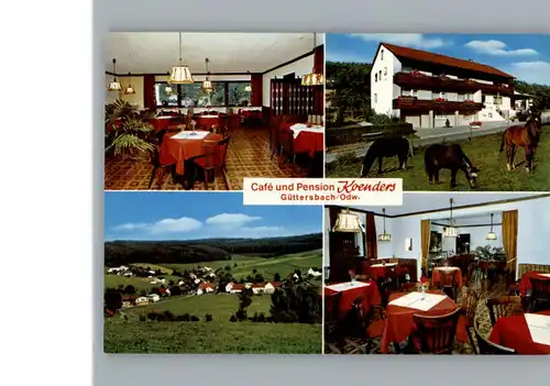Guettersbach Cafe, Pension Koenders / Mossautal /Odenwaldkreis LKR