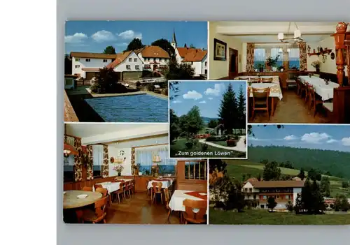 Guettersbach Gasthaus, Pension Zum goldenen Loewen / Mossautal /Odenwaldkreis LKR