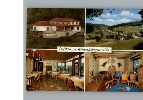 Hiltersklingen Cafe, Pension, Restaurant Haus Lilo / Mossautal /Odenwaldkreis LKR