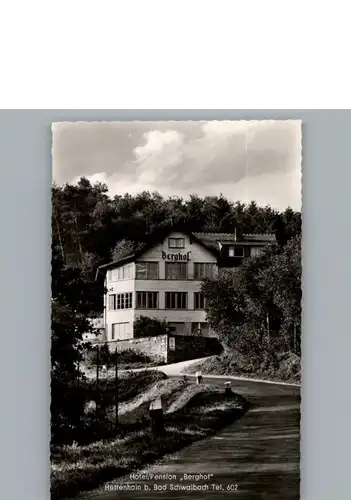 Hettenhain Hotel Berghof / Bad Schwalbach /Rheingau-Taunus-Kreis LKR