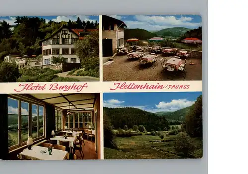 Hettenhain Hotel, Cafe Berghof / Bad Schwalbach /Rheingau-Taunus-Kreis LKR
