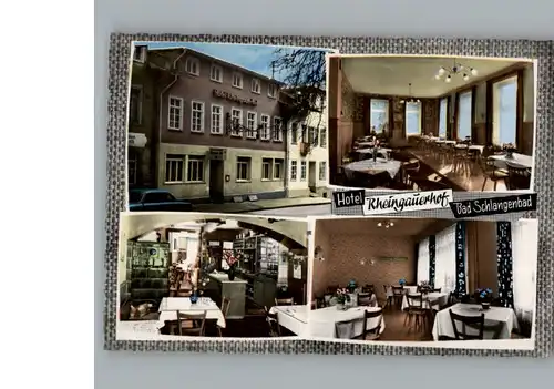 Schlangenbad Taunus Hotel, Restaurant Rheingauer Hof / Schlangenbad /Rheingau-Taunus-Kreis LKR
