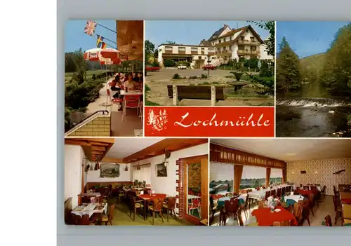 Oberzeuzheim Hotel, Restaurant, Cafe Lochmuehle / Hadamar /Limburg-Weilburg LKR