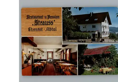 Etzenrot Restaurant, Pension Strauss / Waldbronn /Karlsruhe LKR