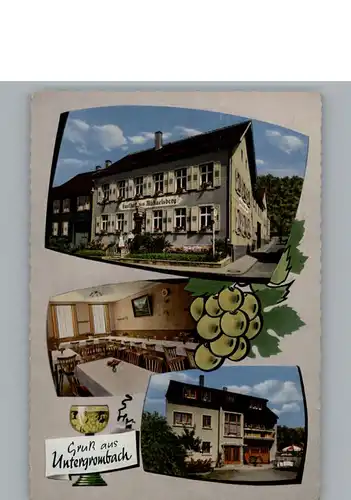 Untergrombach Hotell garni Gasthof zum Michaelsberg / Bruchsal /Karlsruhe LKR