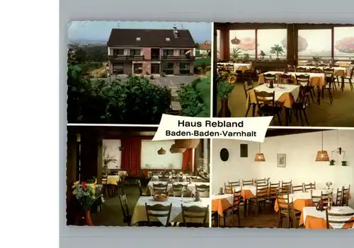 Varnhalt Hotel, Restaurant Rebland / Baden-Baden /Baden-Baden Stadtkreis