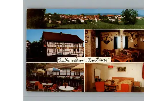 Wippershain Gasthaus Zur Linde / Schenklengsfeld /Hersfeld-Rotenburg LKR