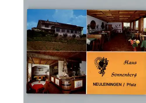 Neuleiningen Gasthaus Sonnenberg / Neuleiningen /Bad Duerkheim LKR