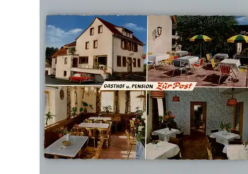 Waldwimmersbach Gasthof - Pension Zur Post / Lobbach /Heidelberg Stadtkreis