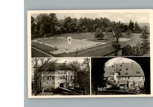 Grosssachsenheim Schwimmbad Schlossbad / Sachsenheim /Ludwigsburg LKR