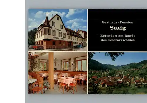 Epfendorf Gasthaus, Pension Staig / Epfendorf /Rottweil LKR