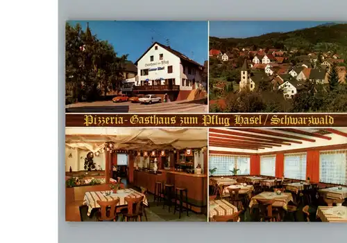 Hasel Gasthaus zum Pflug / Hasel /Loerrach LKR