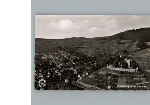 Ortenberg Baden Fliegeraufnahme / Ortenberg /Ortenaukreis LKR