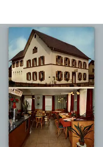 Ohlsbach Gasthaus Zum wilden Mann / Ohlsbach Kinzigtal /Ortenaukreis LKR