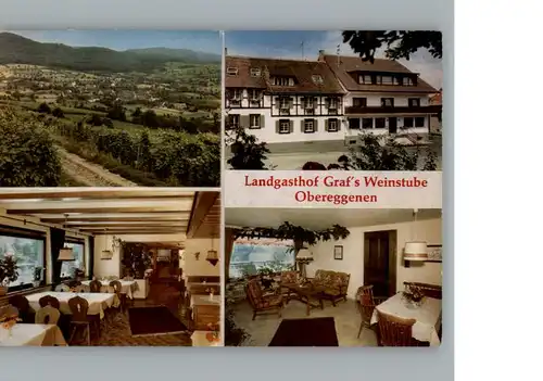 Obereggenen Gasthof Grafas Weinstube / Schliengen /Loerrach LKR