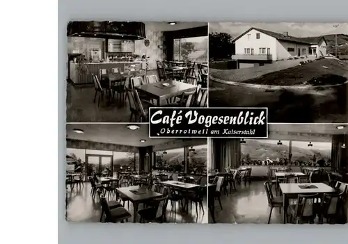 Oberrotweil Cafe Vogesenblick / Vogtsburg im Kaiserstuhl /Breisgau-Hochschwarzwald LKR
