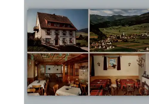 Oberwinden Elztal Gasthaus zum Ochsen / Winden im Elztal /Emmendingen LKR