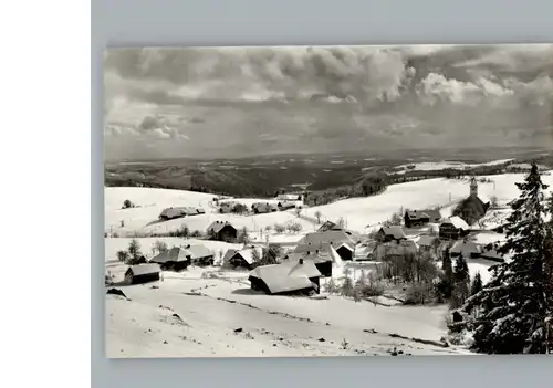 Dachsberg Suedschwarzwald Winter-Karte / Dachsberg /Waldshut LKR