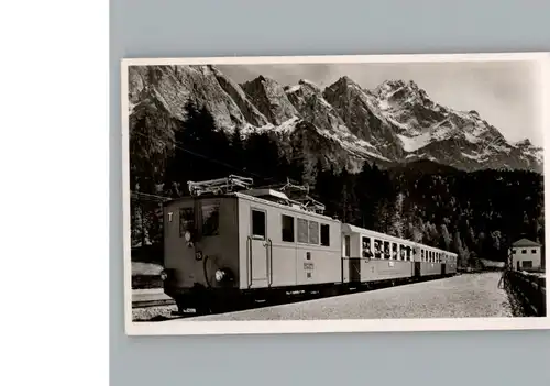 Eibsee Zahnradzug, Bahnhof / Grainau /Garmisch-Partenkirchen LKR