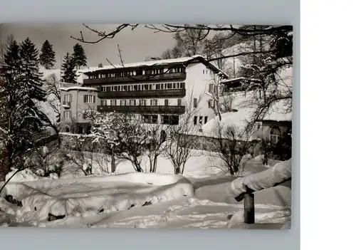 Fischhausen Schliersee Winter-Karte / Schliersee /Miesbach LKR