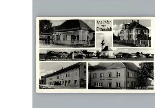 Kirchweidach Bahnhof, Gasthof / Kirchweidach /Altoetting LKR