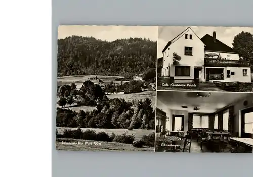 Rabenstein Zwiesel Cafe und Gaststaette Petrich / Zwiesel /Regen LKR