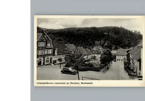 Lautenthal Harz Marktplatz / Langelsheim /Goslar LKR