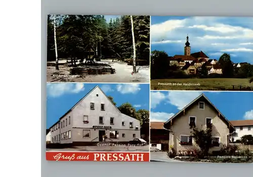 Pressath Gasthof Ponny-Hof / Pressath /Neustadt Waldnaab LKR