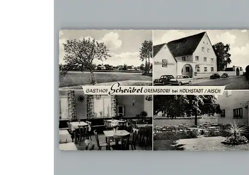 Gremsdorf Gasthof Scheubel / Gremsdorf /Erlangen-Hoechstadt LKR