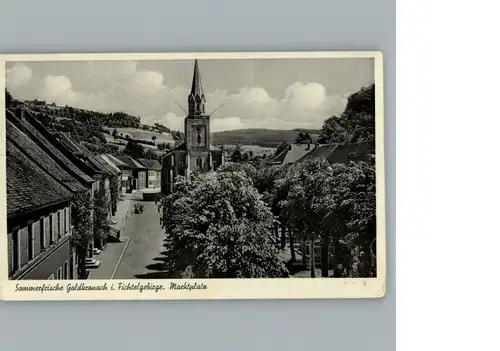 Goldkronach Marktplatz / Goldkronach /Bayreuth LKR