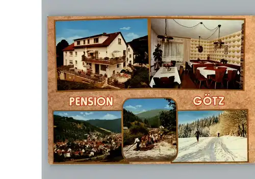 Wallenfels Oberfranken Pension Goetz / Wallenfels /Kronach LKR