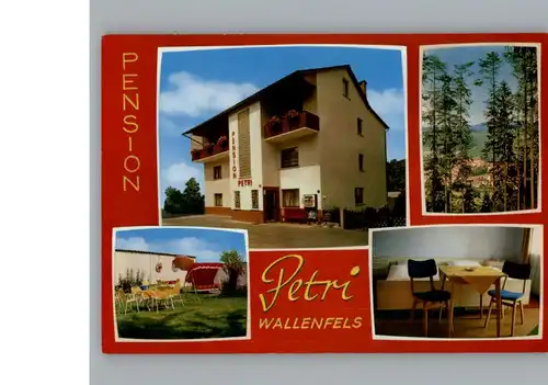 Wallenfels Oberfranken Pension Petri / Wallenfels /Kronach LKR