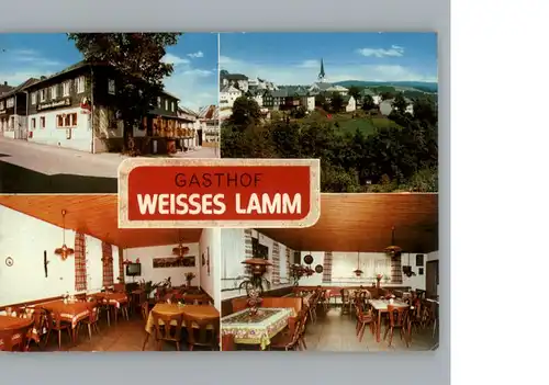 Nordhalben Gasthof Weisses Lamm / Nordhalben /Kronach LKR