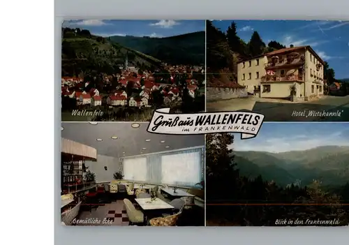 Wallenfels Oberfranken Hotel Wirtshannla / Wallenfels /Kronach LKR