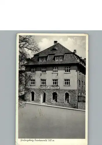 Grafengehaig Gasthof zur Post / Grafengehaig /Kulmbach LKR