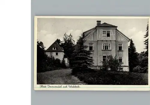 Hutschdorf Heilstaetten Haus Immanuel Waldeck / Thurnau /Kulmbach LKR