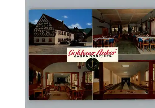 Kasendorf Oberfranken Hotel Goldener Anker / Kasendorf /Kulmbach LKR