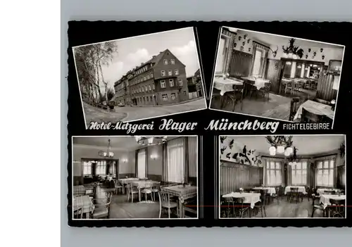 Muenchberg Oberfranken Hotel Hager / Muenchberg /Hof LKR