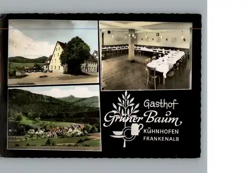 Kuehnhofen Gasthof Pension Gruener Baum / Hersbruck /Nuernberger Land LKR