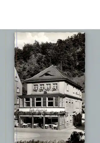 Bad Berneck Cafe Konditorei Pension Hertrich / Bad Berneck Fichtelgebirge /Bayreuth LKR